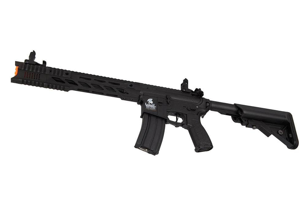 Lancer Tactical Hybrid Gen 2 10" Interceptor M4 Airsoft AEG Rifle (Color: Black)