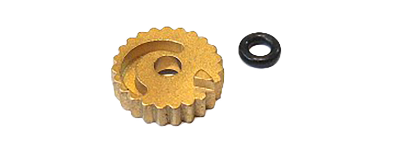 AIRSOFT MASTERPIECE BRASS HOP-UP ADJUSTING WHEEL FOR TOKYO MARUI 4.3/5.1 (BRASS)