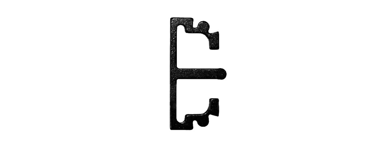 AIRSOFT MASTERPIECE ALUMINUM PUZZLE FRONT FLAT TRIGGER (BLACK )