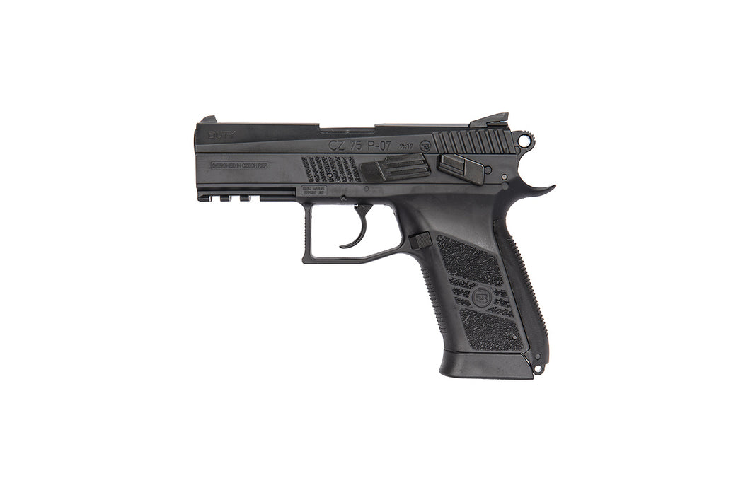 ASG CZ 75 P-07 DUTY CO2 NON-BLOWBACK AIRGUN PISTOL - BLACK