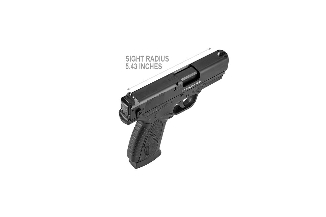 ASG-17301 BERSA BP9CC CO2 BLOWBACK AIR PISTOL (BLACK)