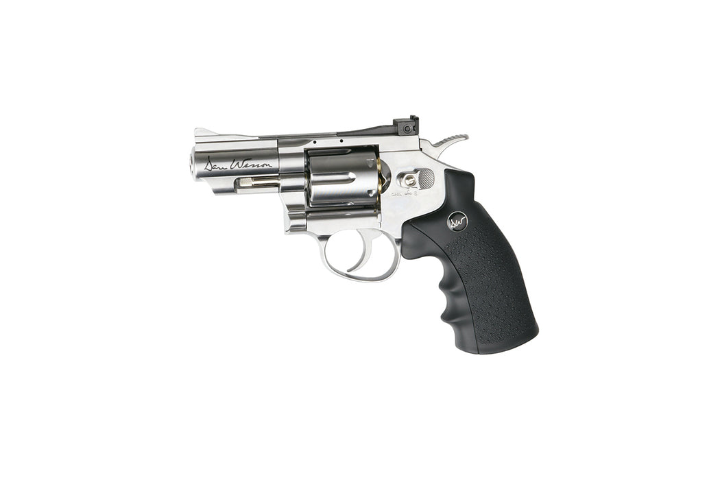 ASG Licensed Dan Wesson 2.5" CO2 .177 Air Revolver Airgun (SILVER)