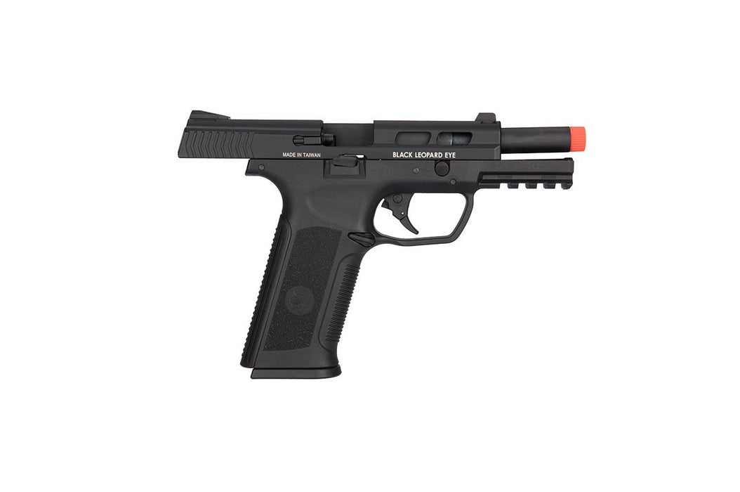 ICS XAE ADJUSTABLE HOP UP GAS BLOWBACK AIRSOFT PISTOL - BLACK