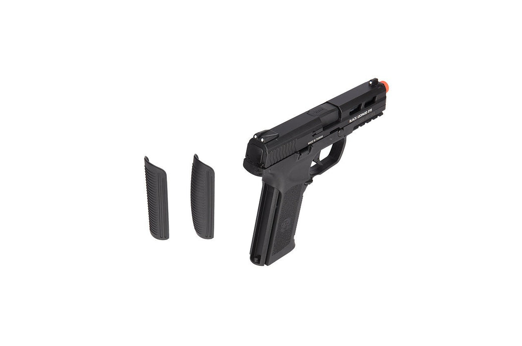 ICS XAE ADJUSTABLE HOP UP GAS BLOWBACK AIRSOFT PISTOL - BLACK