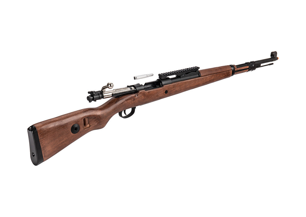 Double Bell WWII Kar 98k Bolt Action Spring Airsoft Rifle (REAL WOOD)