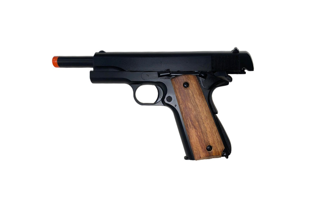 DOUBLE BELL M1911A1 GAS BLOWBACK AIRSOFT PISTOL - LOW VELOCITY(BLACK)