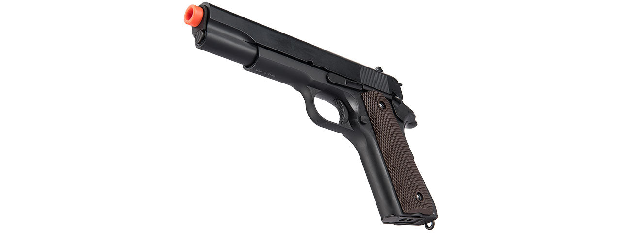 Double Bell M1911 GBB Airsoft Pistol Type 1 - Low Velocity (Black)