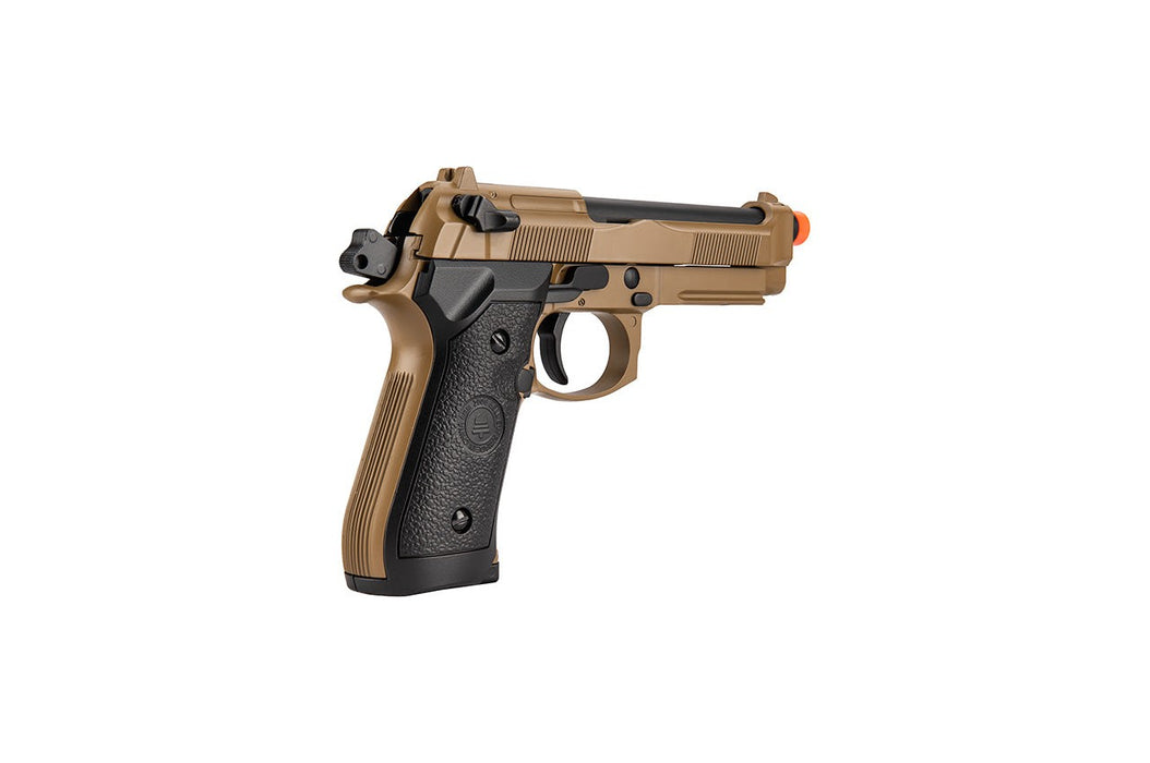 Double Bell M92 Gas Blowback Airsoft Pistol (TAN)