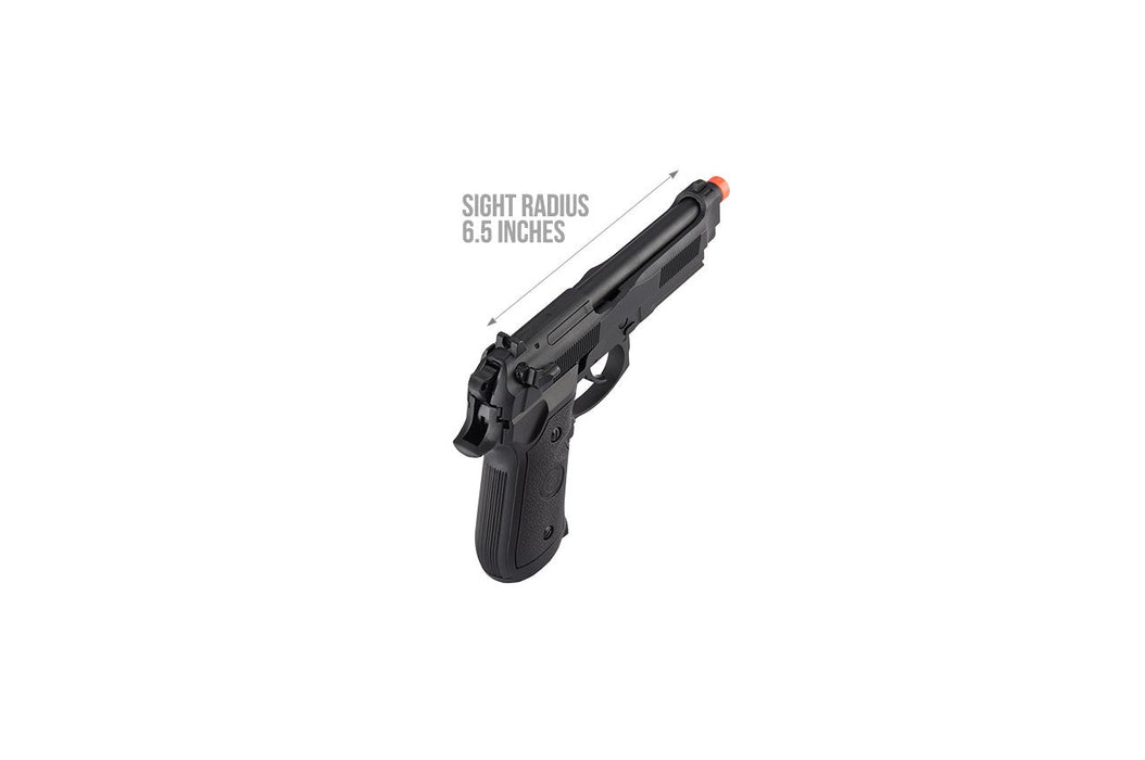 DOUBLE BELL M92 GAS BLOWBACK AIRSOFT PISTOL (BLACK)