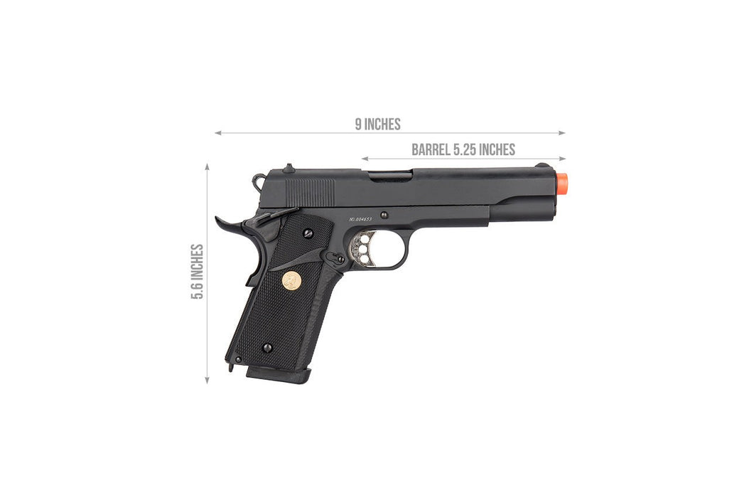 Double Bell Gas Blowback Full Marking M1911 MEU Airsoft Pistol