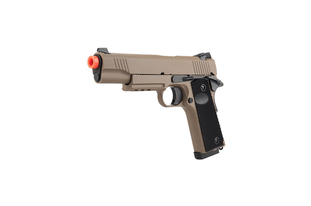 DOUBLE BELL M1911 TACTICAL GBB AIRSOFT PISTOL - LOW VELOCITY (TAN)