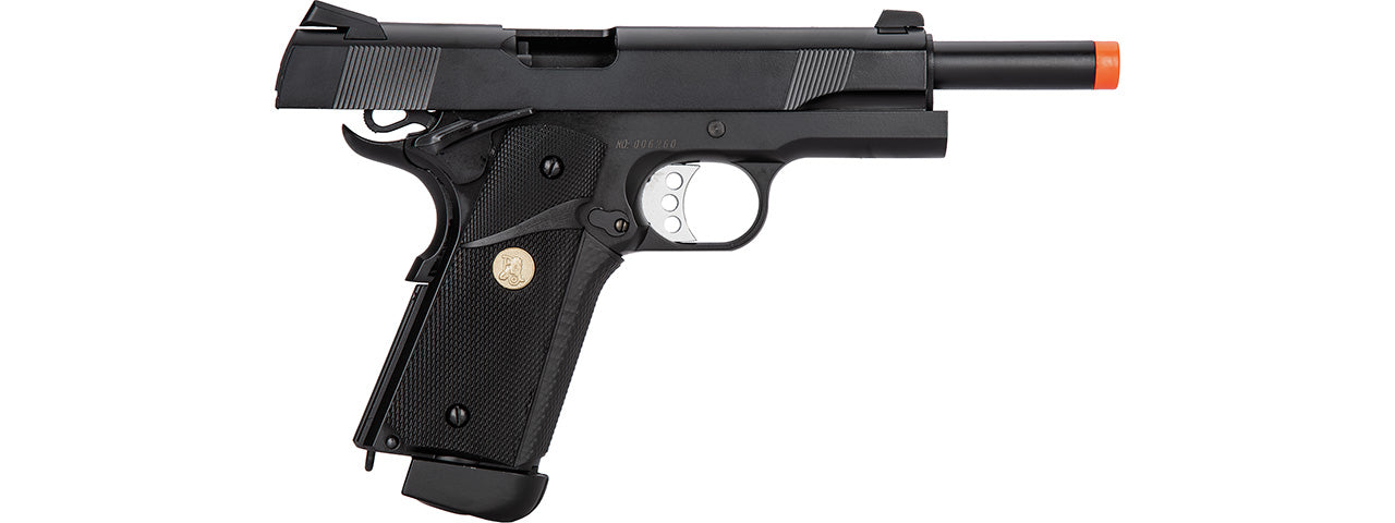 Double Bell M1911 CO2 Blowback MEU Airsoft Pistol [Polymer] (BLACK)