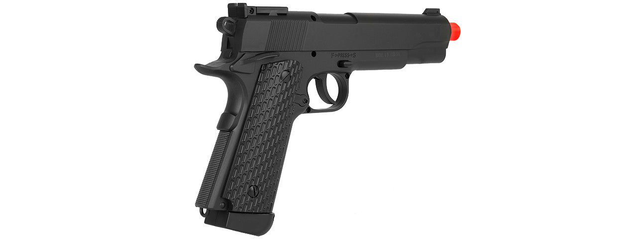 WELLFIRE CO2 AIRSOFT NON BLOWBACK 1911 G292B PISTOL - BLACK