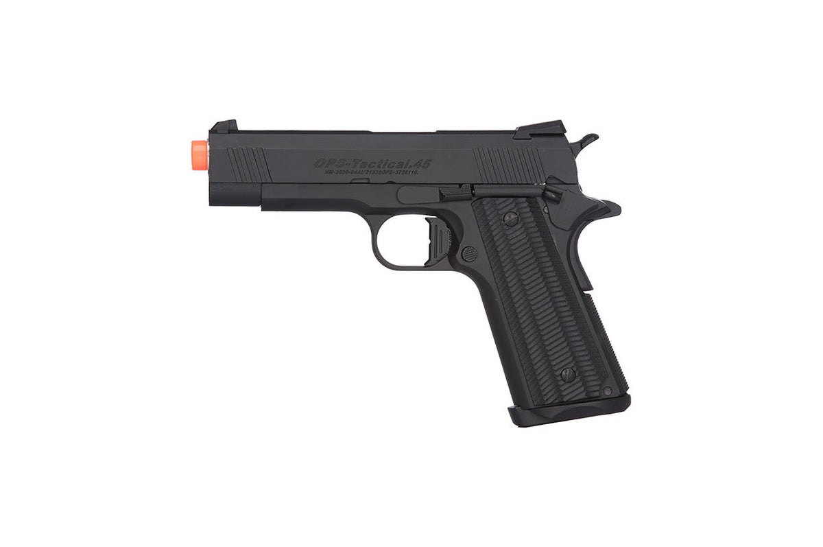 Golden Eagle 3329 OPS-Tactical 1911 Hi-Capa Gas Blowback Airsoft Pisto ...