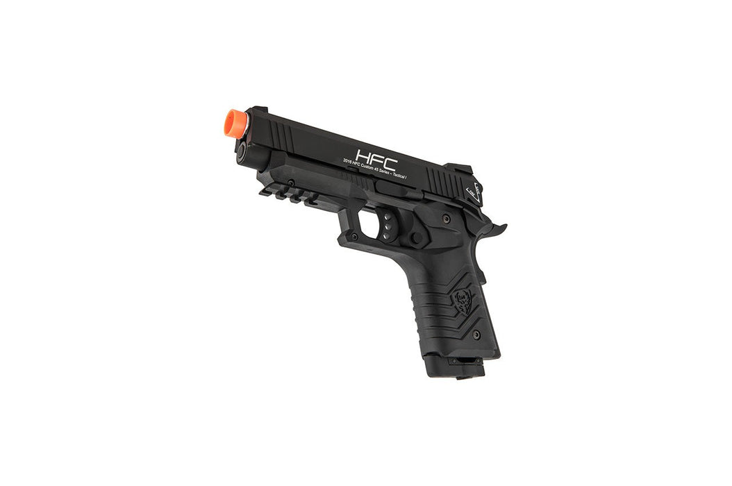 HFC HG-171 Tactical 1911 Gas Blowback Pistol (BLACK)