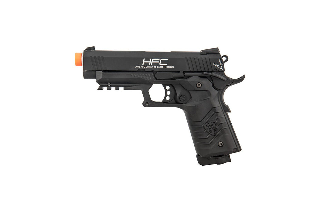 HFC HG-171 Tactical 1911 Gas Blowback Pistol (BLACK)