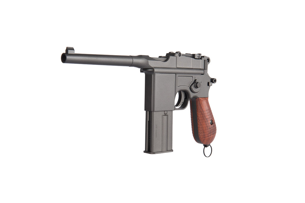 LEGENDS M712 WWII FULL AUTO METAL AIRGUN PISTOL (BLACK)