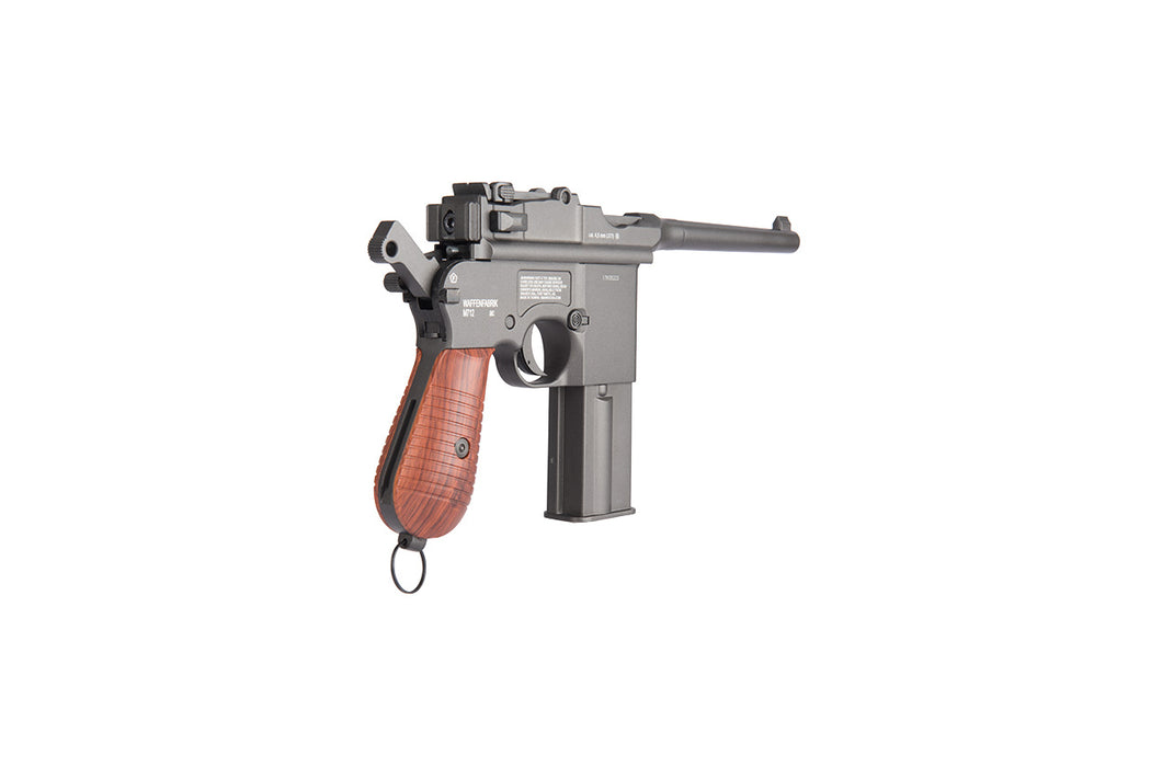 LEGENDS M712 WWII FULL AUTO METAL AIRGUN PISTOL (BLACK)