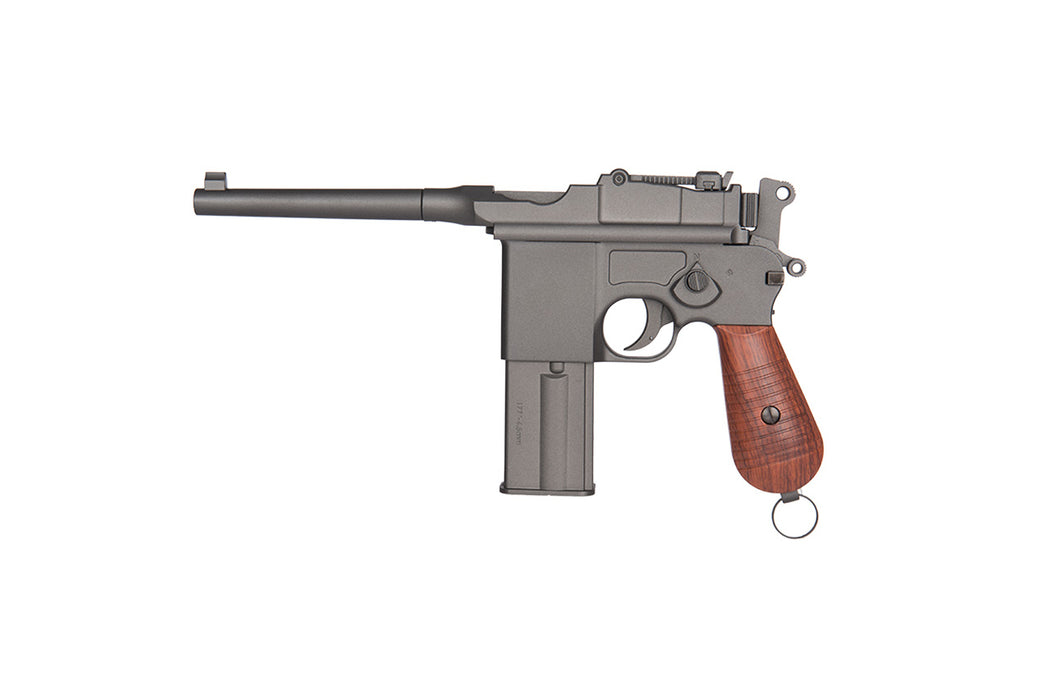 LEGENDS M712 WWII FULL AUTO METAL AIRGUN PISTOL (BLACK)