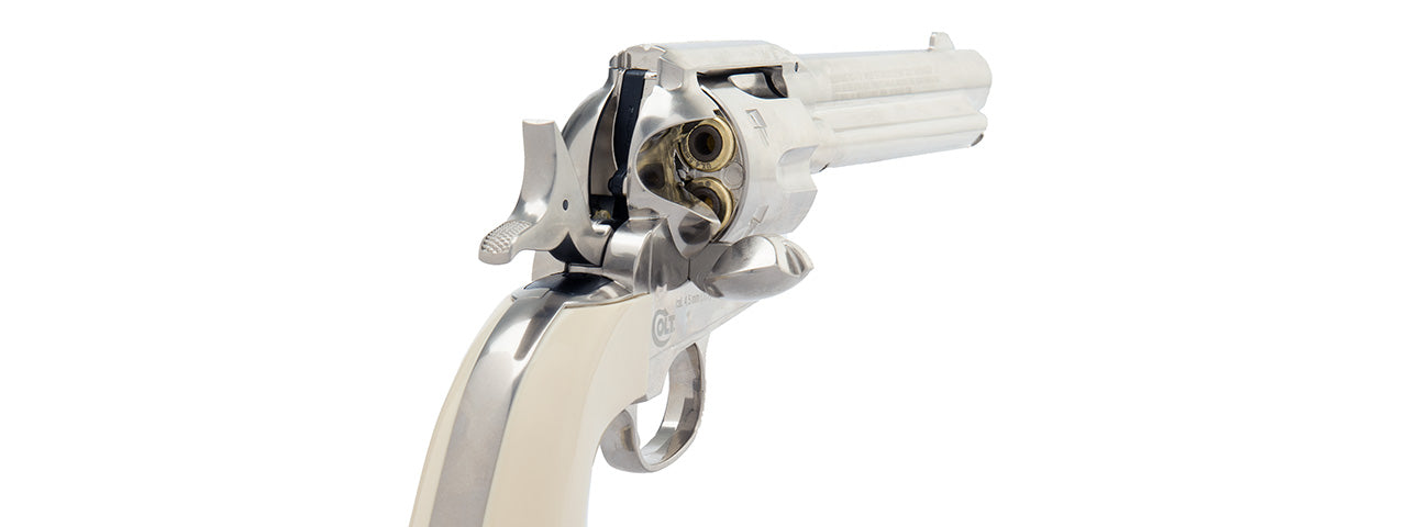 Umarex Colt Peacemaker Nickel .177 Caliber CO2 BB Air Pistol Revolver