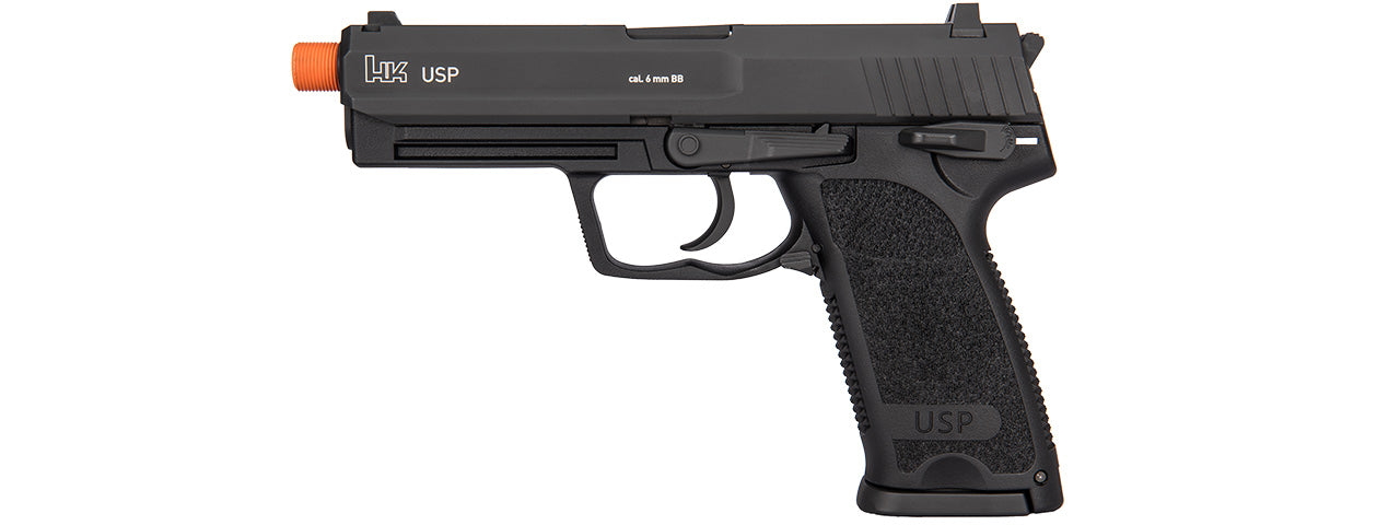 HK-2275043 H&K LICENSED CO2 BLOWBACK USP AIRSOFT PISTOL (BLACK)