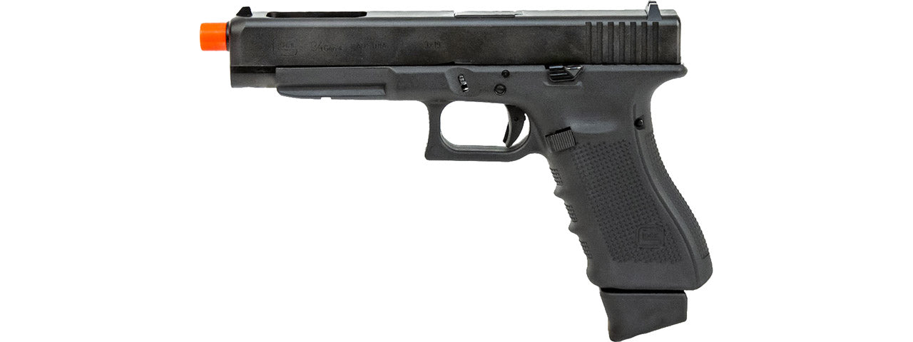 Elite Force Fully Licensed Deluxe Glock 34 Gen 4 CO2 Gas Blowback Airsoft Pistol (Color: Black)