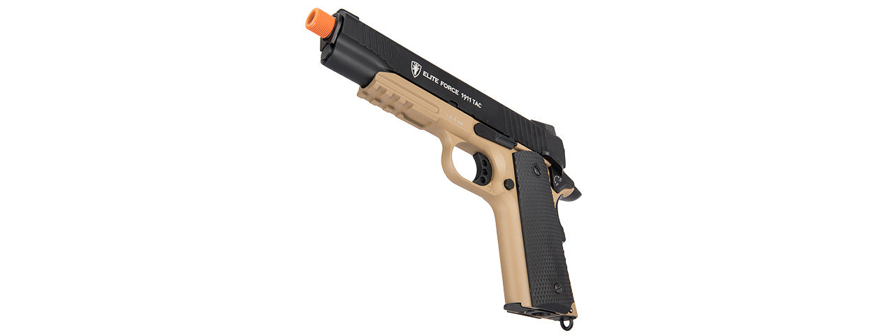 ELITE FORCE 1911 TAC CO2 BLOWBACK AIRSOFT PISTOL W/ 20MM RAIL