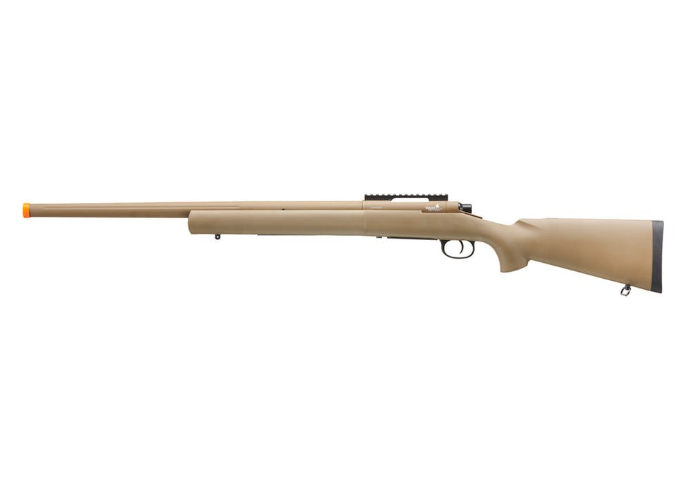 Lancer Tactical M24 Bolt Action Spring Powered Sniper Rifle (Color: Tan)