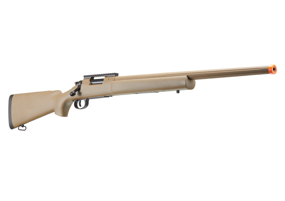 Lancer Tactical M24 Bolt Action Spring Powered Sniper Rifle (Color: Tan)