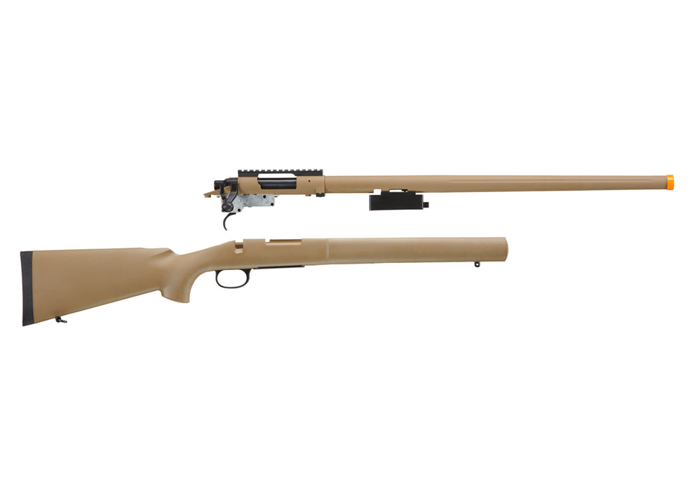 Lancer Tactical M24 Bolt Action Spring Powered Sniper Rifle (Color: Tan)