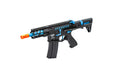 Lancer Tactical Enforcer Gen 2 Battle Hawk 4-inch PDW AEG in a dynamic Black/Blue finish. Compact and designed for quick action, ideal for precise and fast-paced airsoft engagements