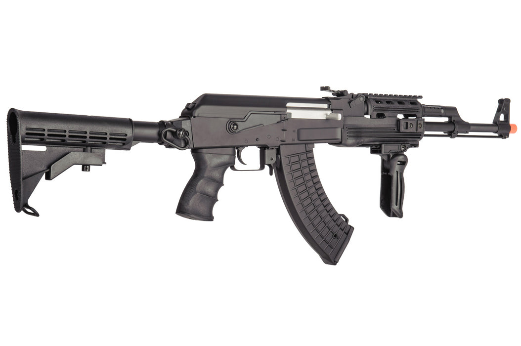 Lancer Tactical AK47  Airsoft AEG Rifle w/ Folding Stock - Model-LT-728U