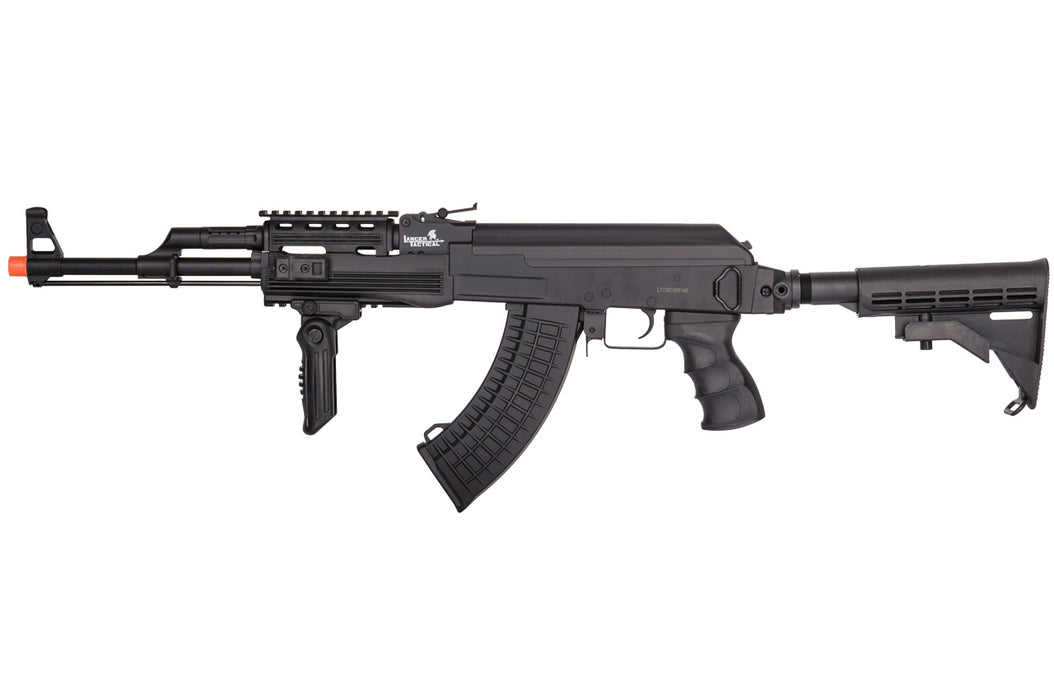 Lancer Tactical AK47  Airsoft AEG Rifle w/ Folding Stock - Model-LT-728U