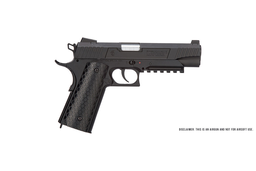 Lancer Air Cobra LTA-50B CO2 Half-Blowback 4.5mm Airgun (Color: Black)