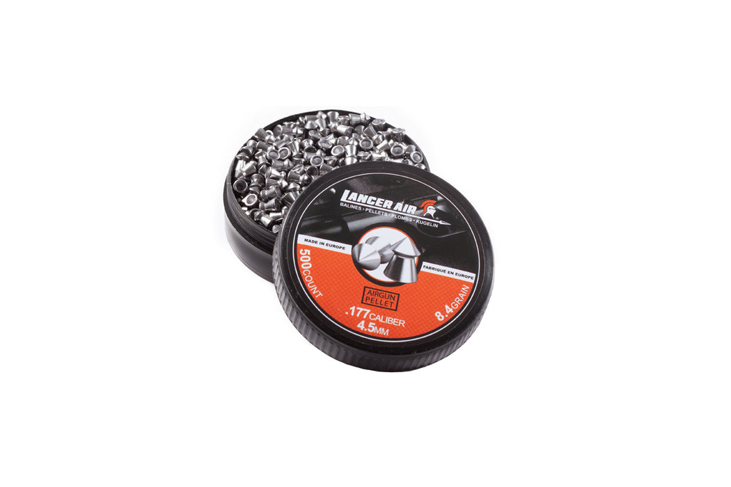 Lancer Air 500 Count 0.177 Caliber 8.4 Gram Air Gun Pellets (4.5mm Pointed)