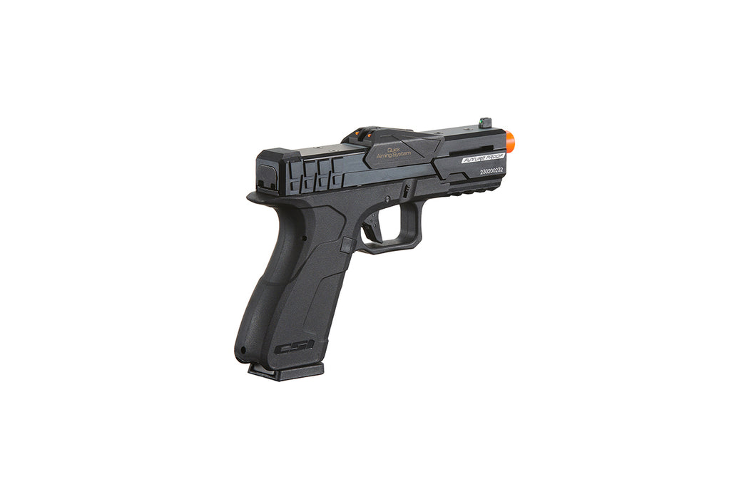 Poseidon CSI XG8 Gas Blow Back Aluminum Pistol - (Metal/Black)