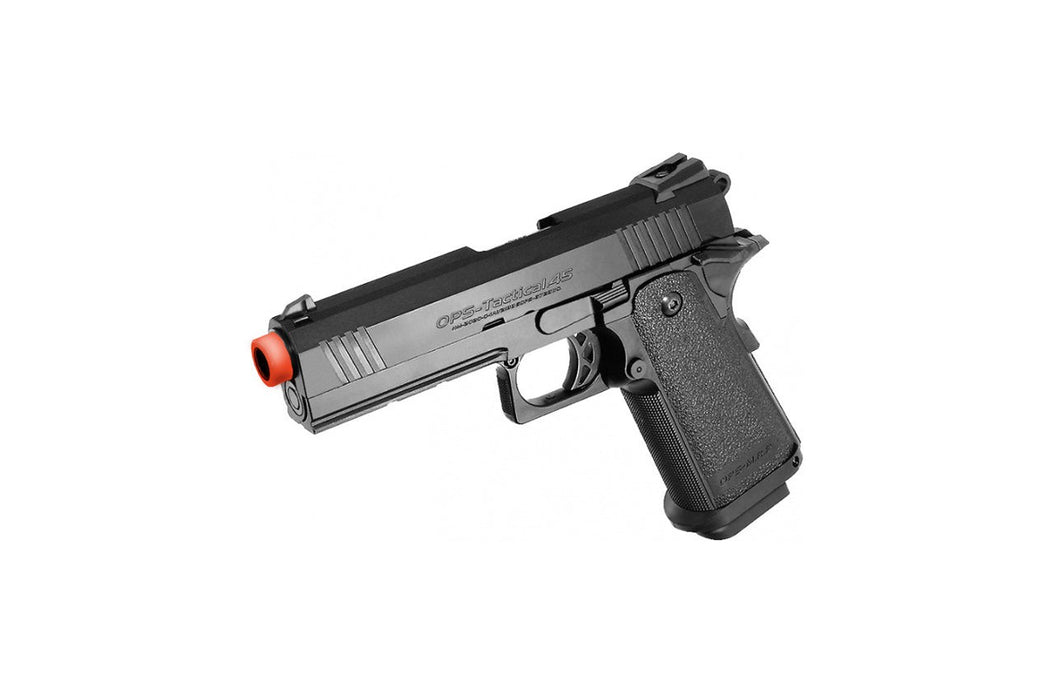 Tokyo Marui 4.3 Tactical Custom Hi-Capa GBB Airsoft Pistol (BLACK)