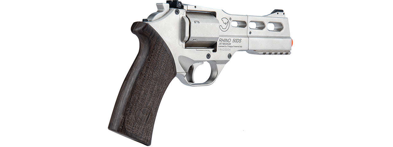 Bo Manufacture Chiappa Rhino Revolver 50DS .357 Magnum Style Airsoft Pistol (Silver)