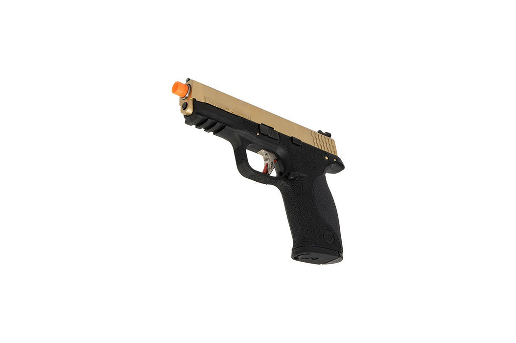 WE Tech Big Bird W.E.T Full Metal Gas Blowback Airsoft Pistol  (TITANIUM GOLD)