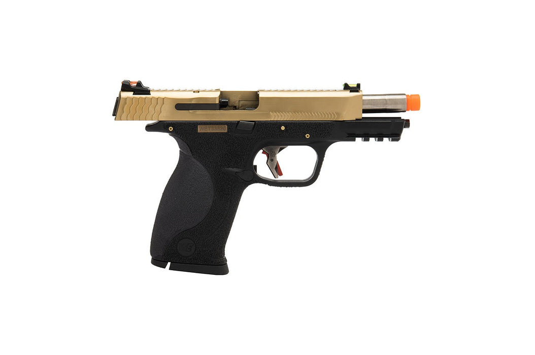 WE Tech Big Bird W.E.T Full Metal Gas Blowback Airsoft Pistol  (TITANIUM GOLD)