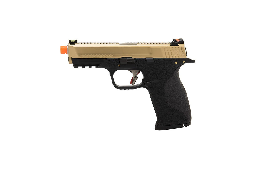 WE Tech Big Bird W.E.T Full Metal Gas Blowback Airsoft Pistol  (TITANIUM GOLD)