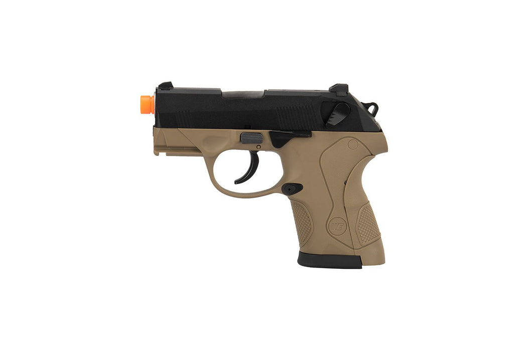 WE Tech Bulldog Compact Full Metal Gas Blowback Airsoft Pistol (TAN)