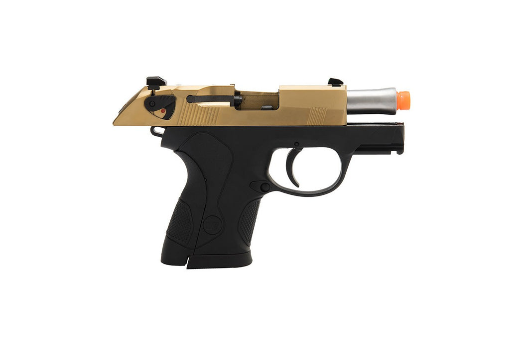 WE Tech Small Dog Full Metal Gas Blowback Airsoft Pistol (TITANIUM GOLD)