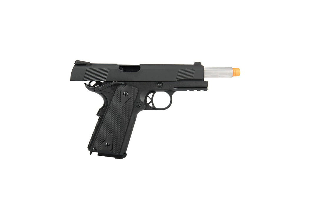 WE Tech Original 1911 B Ver. Gas Blowback Pistol w/ 2 Mags (BLACK)