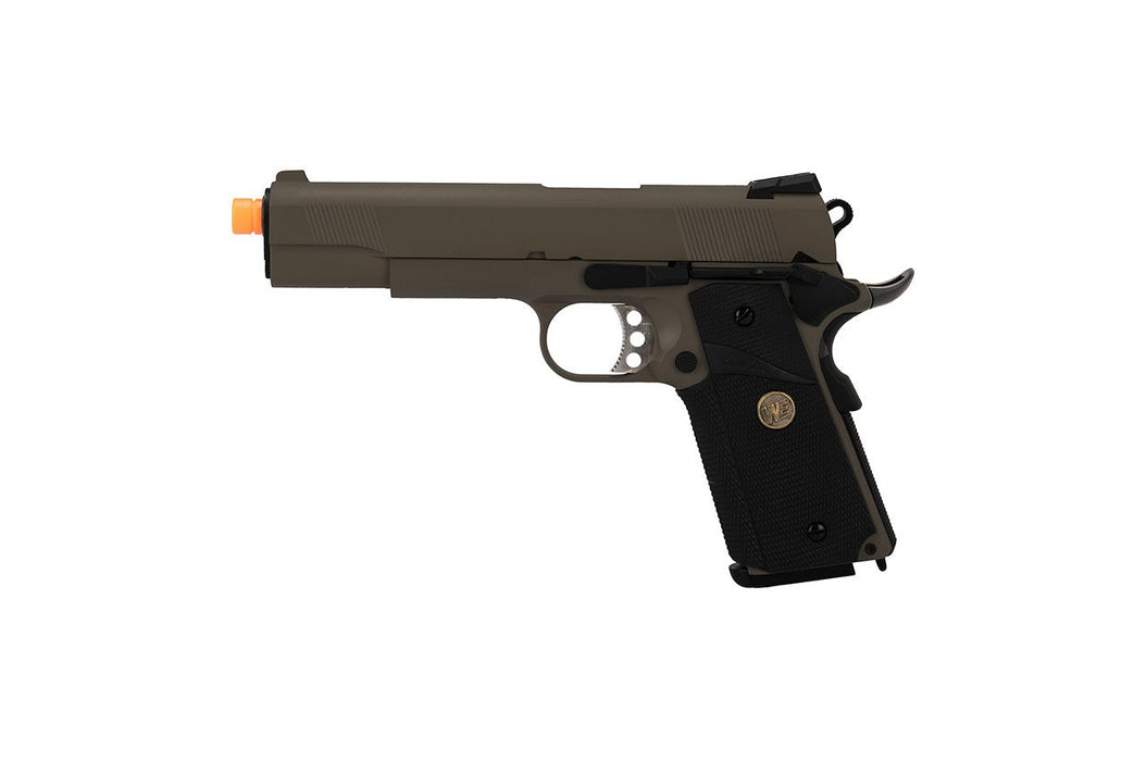 WE Tech 1911 Full Metal MEU Airsoft Gas Blowback Pistol (OD)