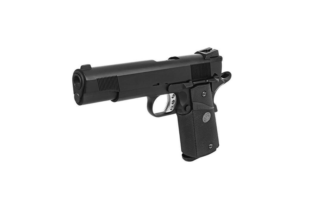 WE Tech M1911 MEU Tanio Koba Airsoft Gas Blowback Pistol (BLACK)