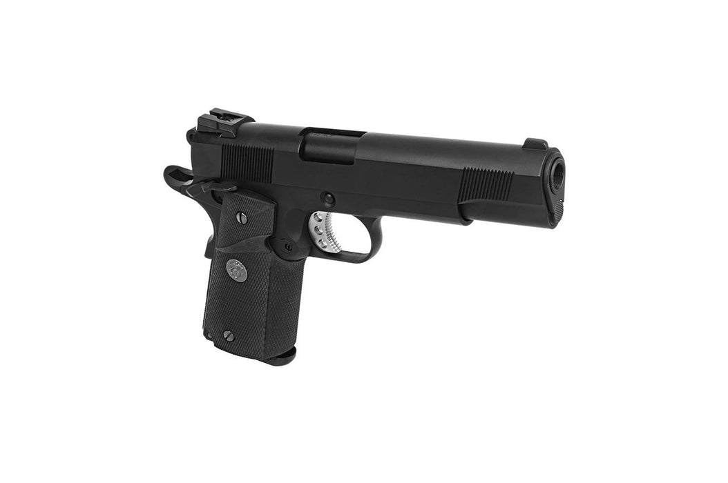 WE Tech M1911 MEU Tanio Koba Airsoft Gas Blowback Pistol (BLACK)