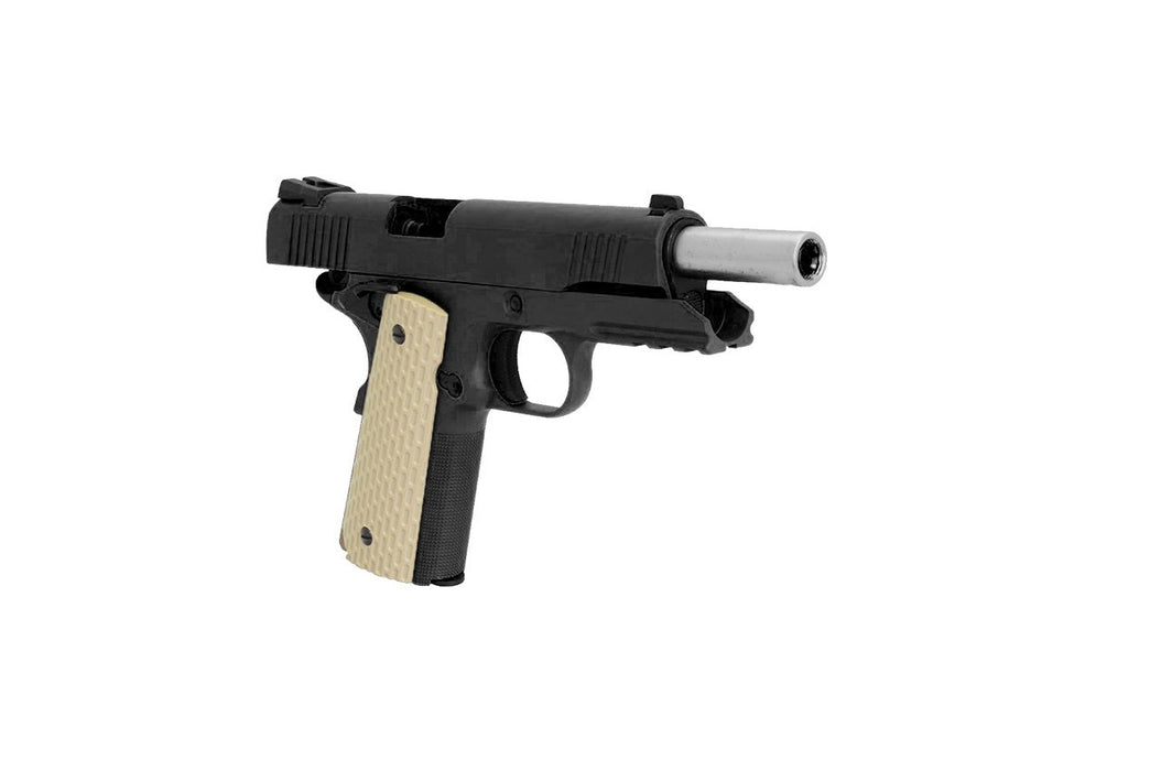 WE Tech Desert Warrior 5.1 M1911 Airsoft Gas Blowback Pistol (BLACK)