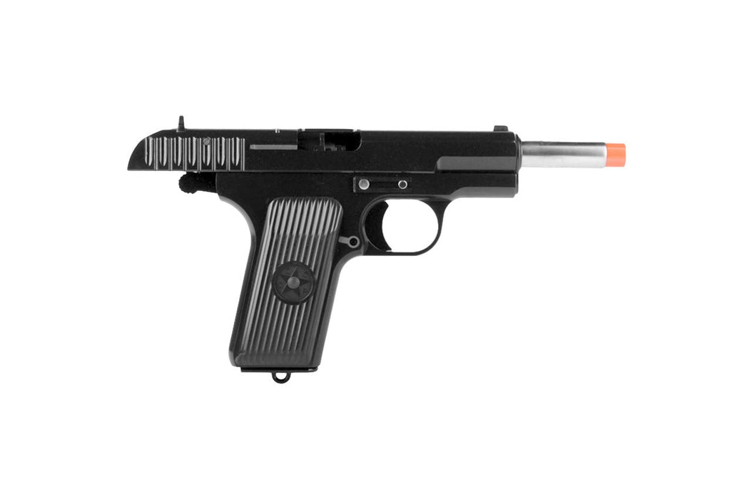 WE Tech TT-33 Tokarev Full Metal Airsoft GBB Gas Blowback Pistol (BLACK)