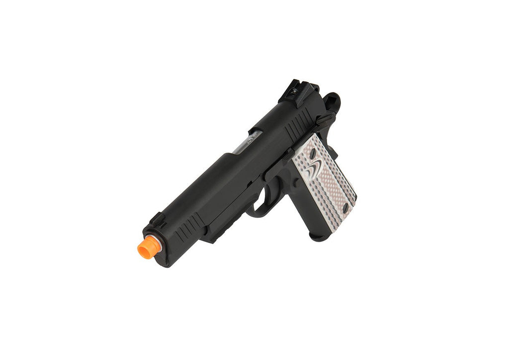 WE Tech Full Metal 1911 M45A1 Gas Blowback Airsoft Pistol (BLACK)